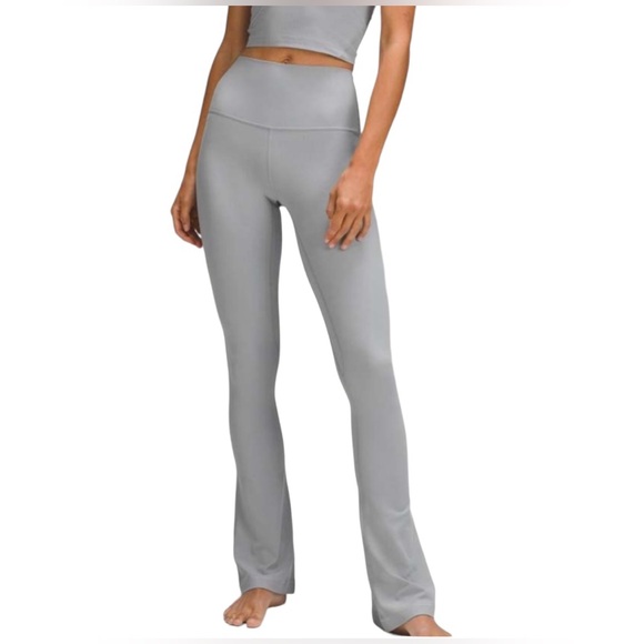 NWT Lululemon ribbed flared leggings Size 0 - Picture 1 of 5